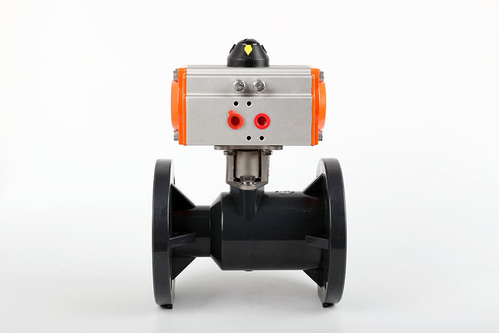 睢宁气动法兰一体球阀